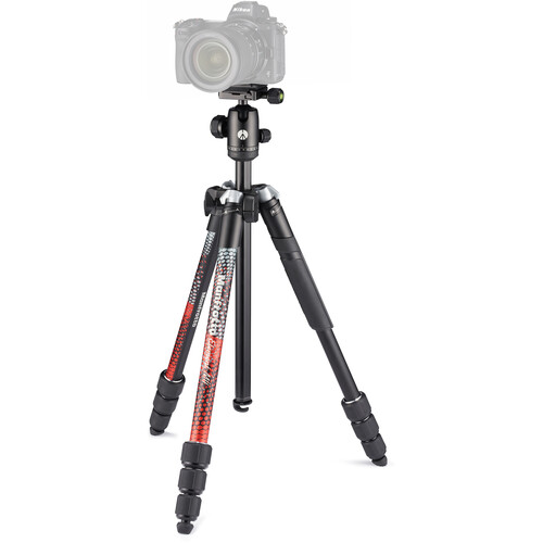 TRIPODE MANFROTTO ELEMENT MII ALUMINIO ROJO
