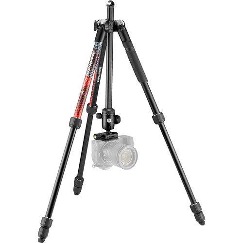 TRIPODE MANFROTTO ELEMENT MII ALUMINIO ROJO