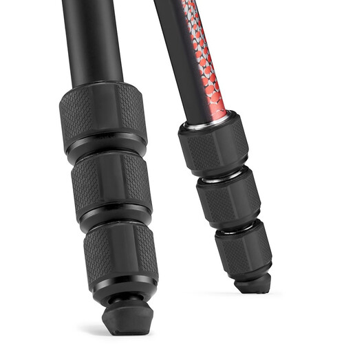 TRIPODE MANFROTTO ELEMENT MII ALUMINIO ROJO