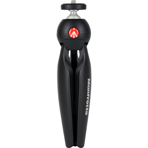 MINI TRIPODE MANFROTTO NEGRO CON ABRAZADERA UNIVERSAL PARA SMARTPHONE