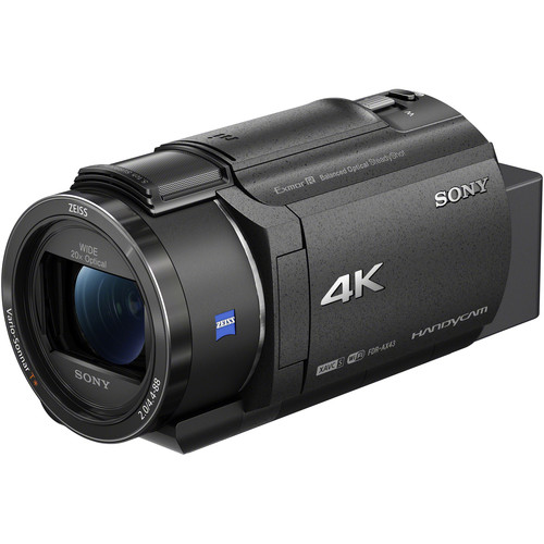 Handycam 4K AX43A con sensor CMOS Exmor R