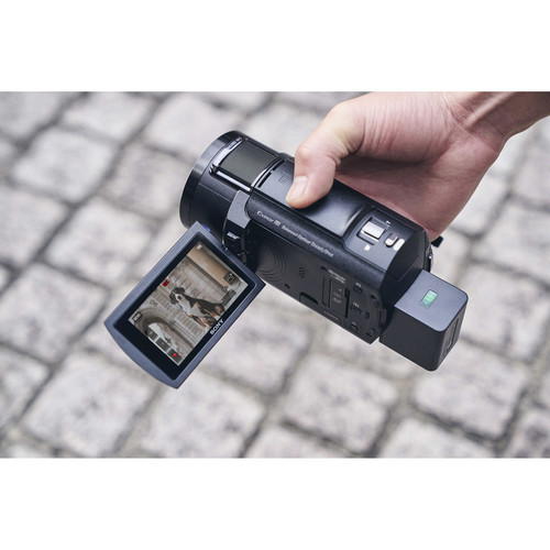 Handycam 4K AX43A con sensor CMOS Exmor R