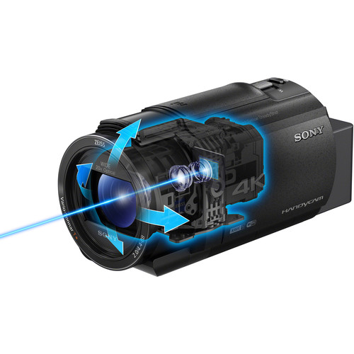 Handycam 4K AX43A con sensor CMOS Exmor R