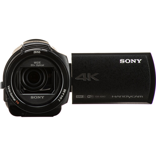 Handycam 4K AX43A con sensor CMOS Exmor R